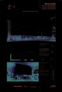 changing the face – New Stage of the National Theatre - 2nd prize - Mimosa architects / Ing. arch. Petr Moráček, Ing. arch. Pavel Matyska, Ing. arch. Jana Zoubková