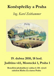 Klub Za starou Prahu: program akcí na duben 2010 - foto: Klub Za starou Prahu