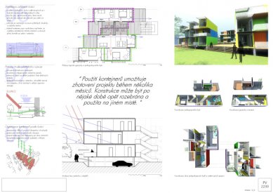 Novinka: Nízkoenergetický modul na stavebním veletrhu IBF 2010 v Brně - 2. místo: Vojtěch Hajný (FSv ČVUT v Praze), Pavel Rak (Ecole d´Architecture v Marna la Valée)