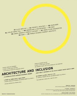 V GJF se připravuje výstava Architecture & Inclusion