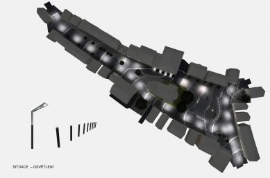 Revitalizace a humanizace náměstí v Divišově - 2. cena - foto: Martin Heckel, Ing. arch. BcA. Eva Vopátková, Ing. arch. Jiří Soukup