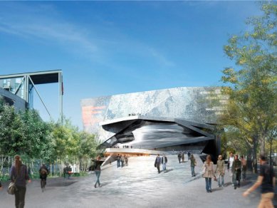 Projekt pařížské filharmonie od Jeana Nouvela - foto: Artefactory, © Ateliers Jean Nouvel