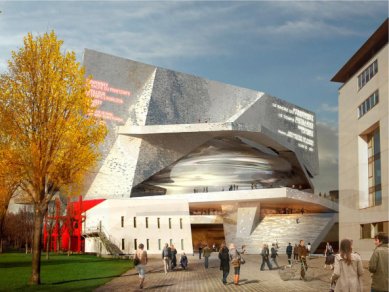 Projekt pařížské filharmonie od Jeana Nouvela - foto: Artefactory, © Ateliers Jean Nouvel