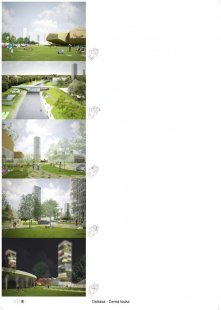 Zvláštní uznání v urbanistické soutěži na revitalizaci území Černá louka - foto: NL Architects