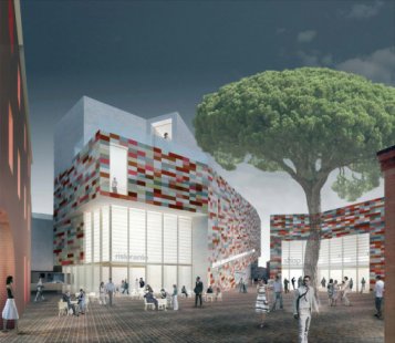 Vítězný projekt muzea v Benátkách od Sauerbruch Hutton - foto: sauerbruch hutton architekten