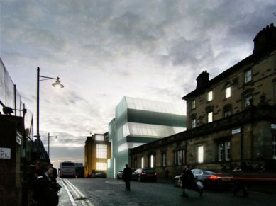 Projekt umělecké školy v Glasgowě od Stevena Holla - foto: Steven Holl Architects