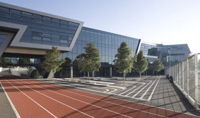 Gymnázium v Brixtonu od Zahy Hadid - foto: Zaha Hadid Architects