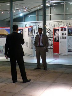 Martin Roubík. architect – exhibition at the Alexandria Library - <div>The exhibition has become a local attraction since its introduction.</div> - foto: Regina Loukotová