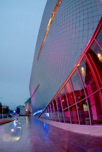 The Chess-club building in Khanty-Mansiysk from Erick van Egeraat - foto: Erick van Egeraat associated architects