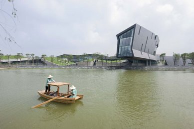 Hlavní sídlo Giant Interactive Group v Šanghaji od Morphosis - foto: © Iwan Baan / www.iwan.com
