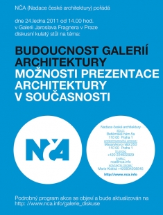 Kulatý stůl: Budoucnost galerií architektury