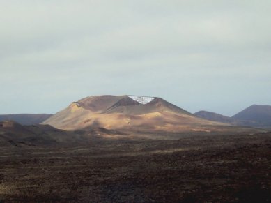 Gabriela Králová - Mezinárodní muzeum vulkánů, Lanzarote - Pohled z dálky