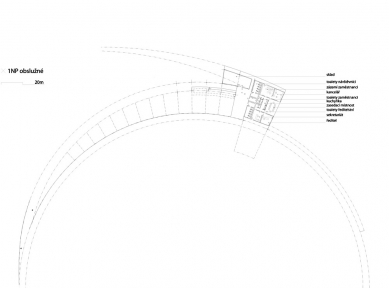 Josef Habersberger - International Volcano Museum, Lanzarote - Floor plan 1st floor