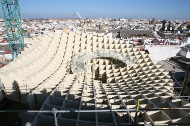 Metropol Parasol v Seville od J. Mayer H.