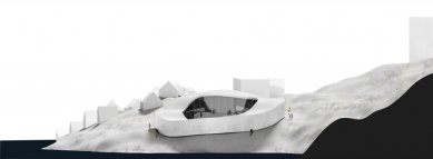 BIG won competition to design new National Gallery in Greenland - Východní fasáda - foto: Courtesy of BIG