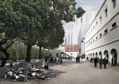 Central police station in Hong Kong by Herzog & de Meuron - foto: Herzog & de Meuron