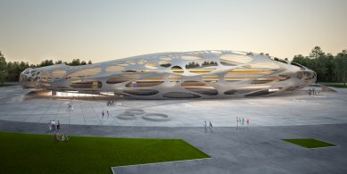 Football stadium FC Bate Borisov in Belarus by OFIS - foto: OFIS architekti