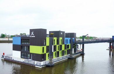 Mobilní dům z kontejneru? - IBA Dock - BDA Preis Hamburg, Prof. Han Slawik - foto: Prof. Han Slawik