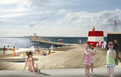 Winning project of the coastal swimming pool in Faaborg by JDS - foto: JDS Architects