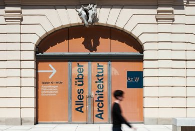 Vídeň: Architekturzentrum Wien - Pohled z venku - foto: Hertha Hurnaus