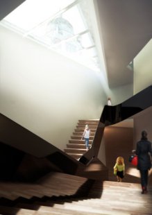 Amanda Levete vyhrála soutěž na dostavbu V&A muzea - foto: Amanda Levete Architects