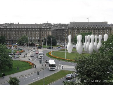 Výsledky architektonické soutěže „Města bez smogu“ - 2.cena veřejnosti KUŽELNÍK, Peter Bednár